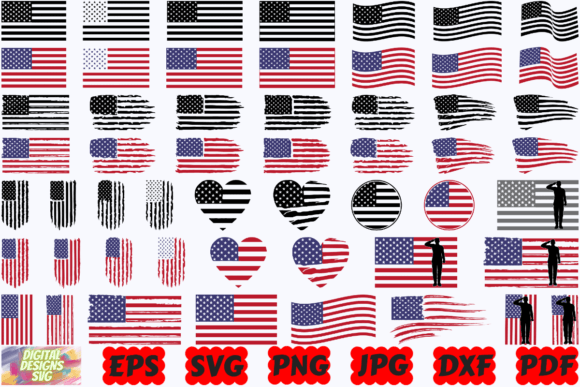 Download 4th of July Flag SVG | American Flag SVG - American flag Collection