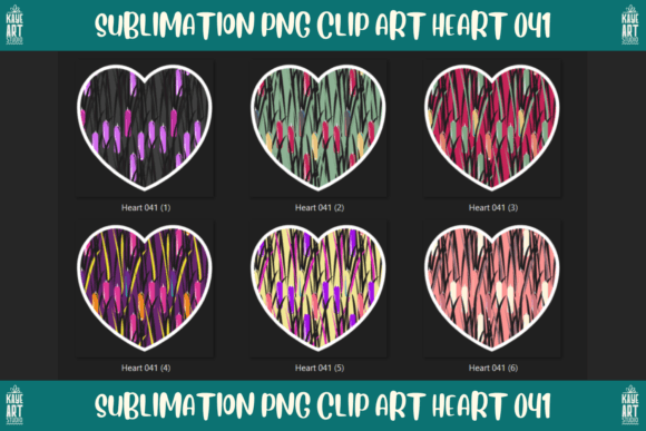 Download Heart Sublimation PNG Clip Art 041 - Premium Resources