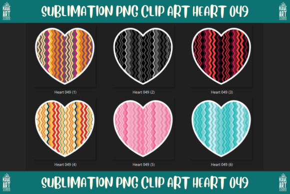 Download Heart Sublimation PNG Clip Art 049 - Premium Resources