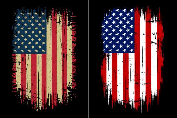 Download Distressed American Flag Grunge - American flag Collection