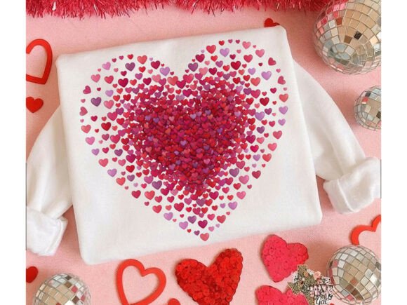 Download Valentine Brushstroke Heart Sublimation Png - Heart sublimation Collection