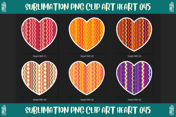 Download Heart Sublimation PNG Clip Art 045 - Premium Resources