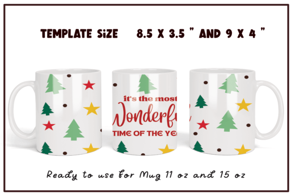 Download Christmas Sublimation Coffee Mug Wrap - Sublimation coffee mug Collection