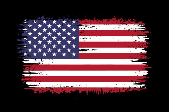 Download Distressed American Flag Grunge Design - American flag Collection