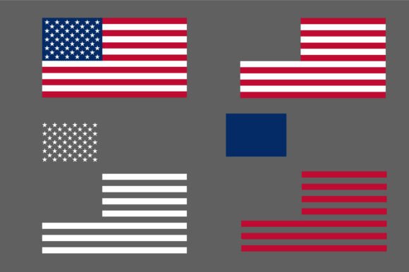 Download Layered American Flag Svg - American flag Collection