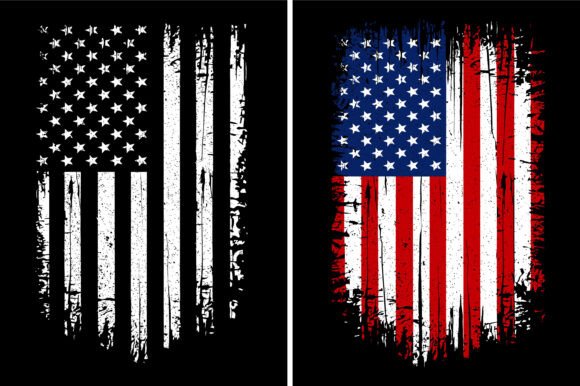 Download Grunge American Flag 4th of July Design - American flag Collection