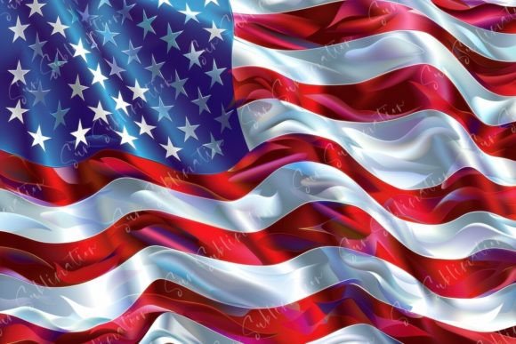 Download Abstract American Flag Background - American flag Collection